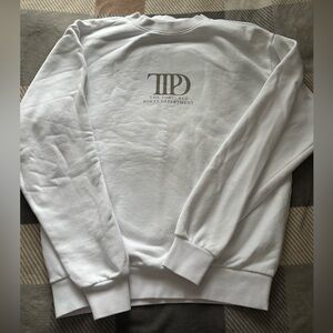 TTPD Fortnight White Crewneck